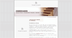 Desktop Screenshot of cristaleriarona.com